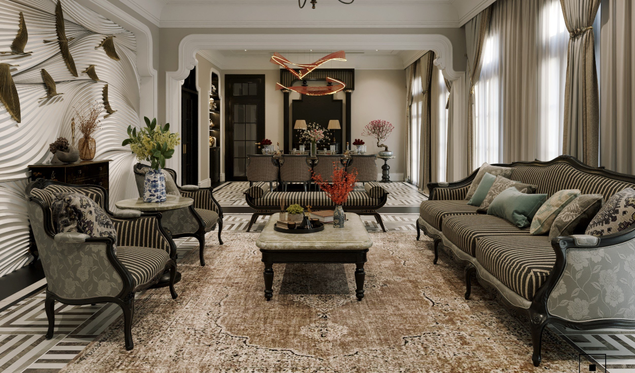 Biệt thự Nam Định phong cách indochine